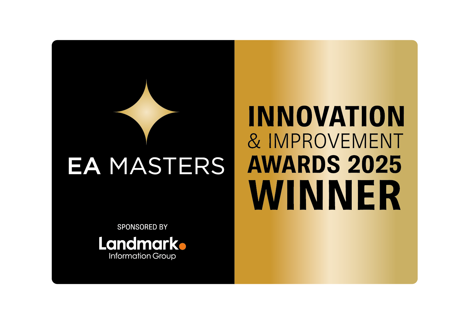 EA Masters Innovation & Improvement Awards 2025 — Winner